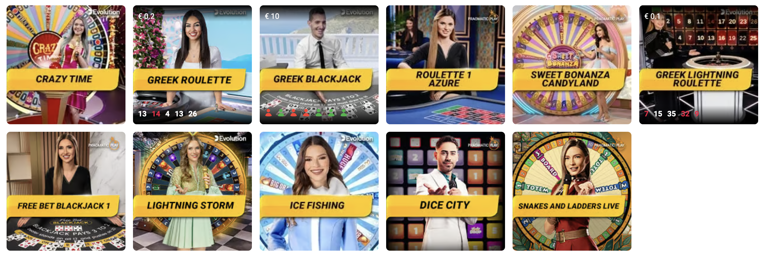 bwin Live Casino – Greek Roulette, Blackjack, Crazy Time